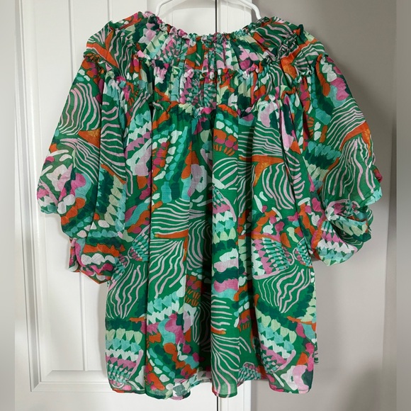 Entro Multicolor Patterned Top - Picture 2 of 5